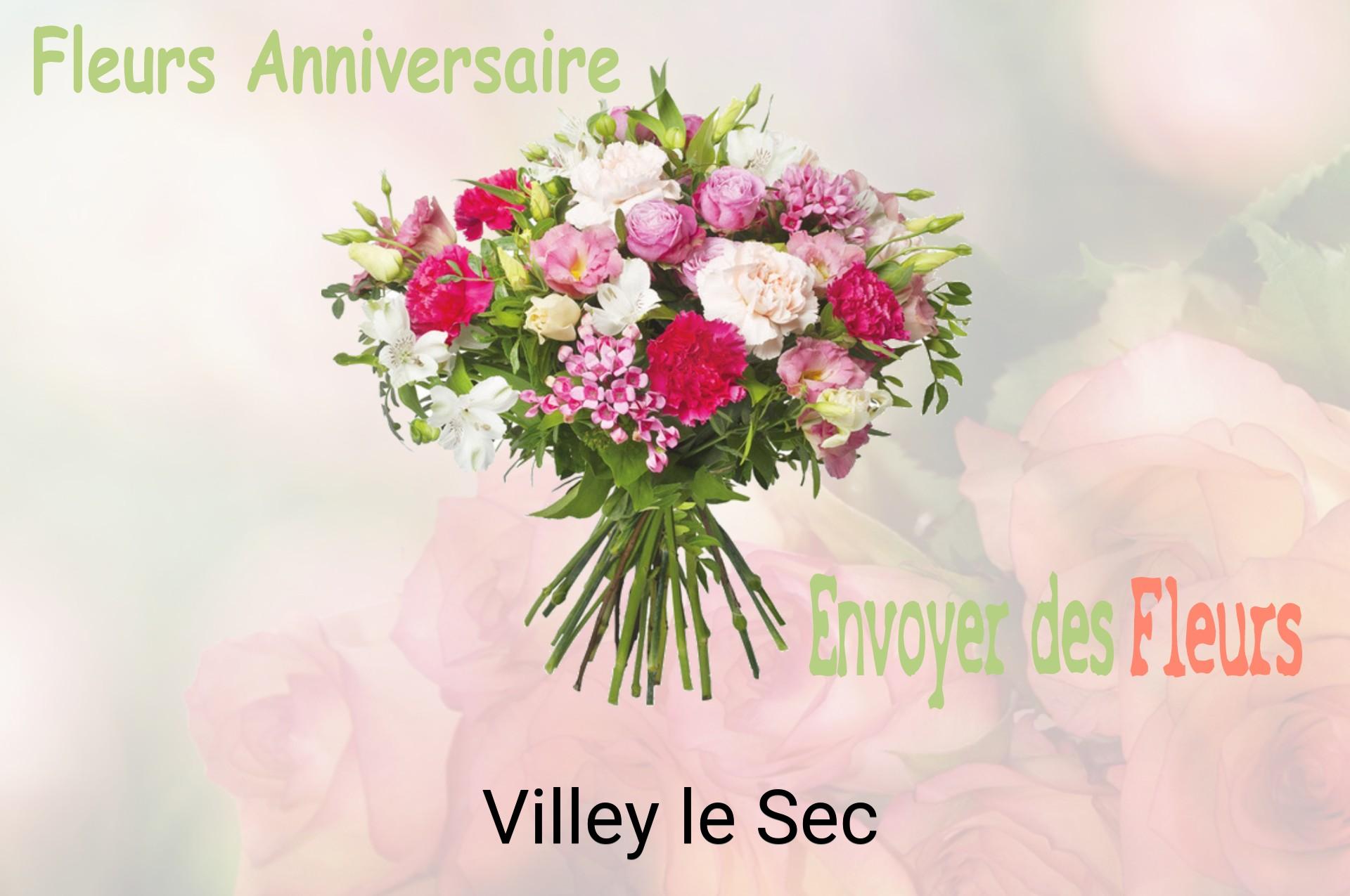Bouquet de fleurs d’anniversaire livré à Villey-le-Sec
