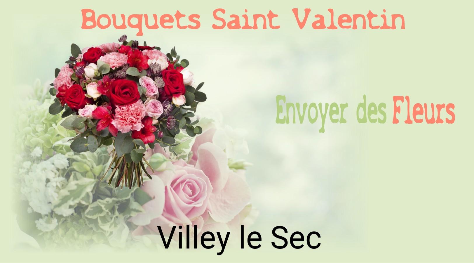 Roses de Saint-Valentin livrées à Villey-le-Sec